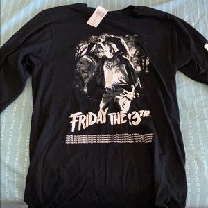 Friday the 13 Long Sleeve Hot Topic Size Small
